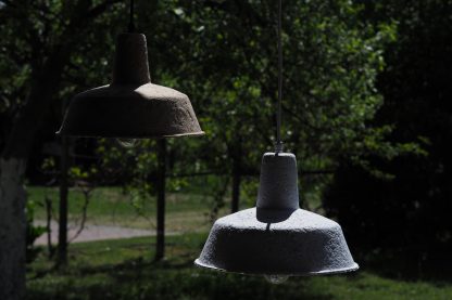 recycled paper lamps